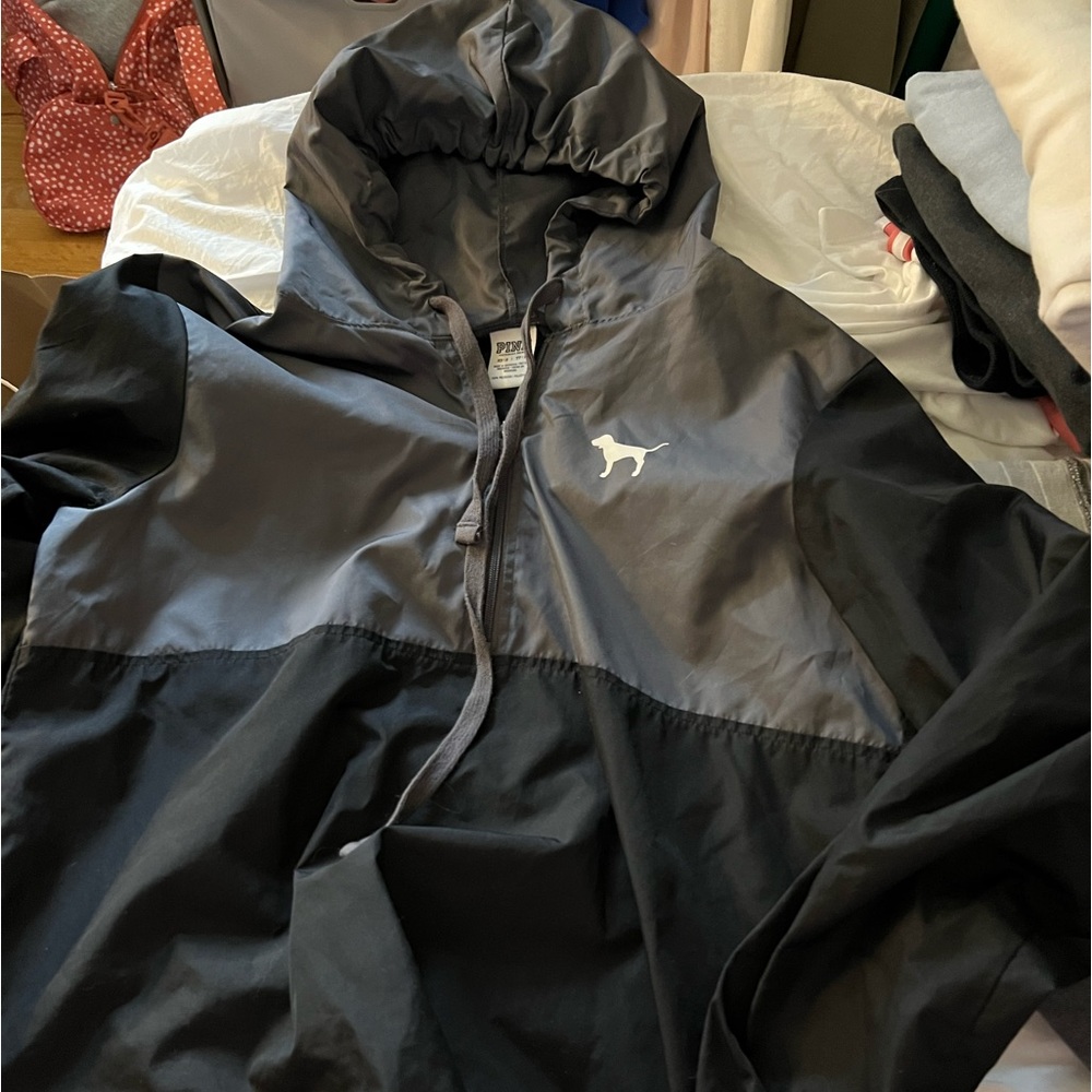 PINK windbreaker hoodie